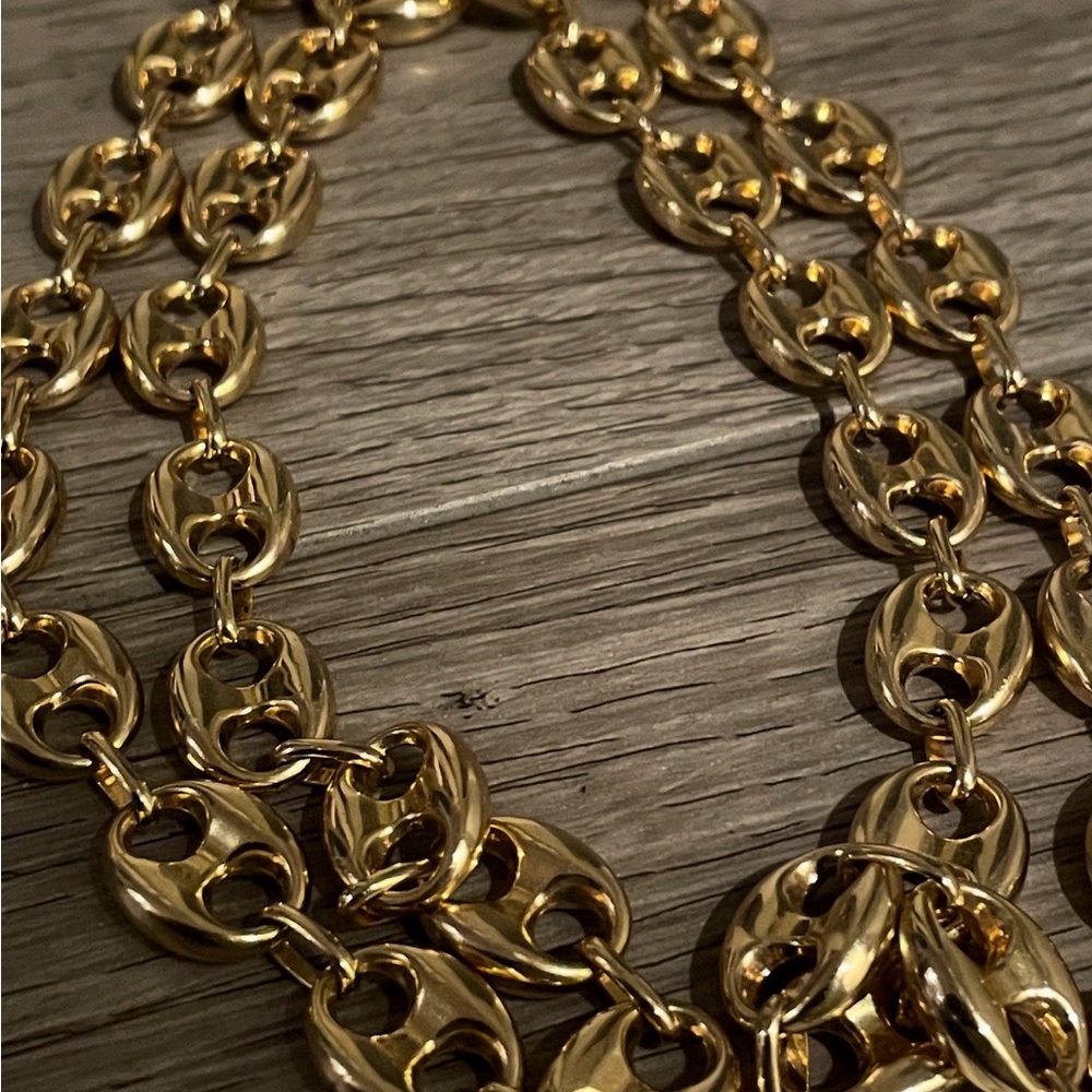 14K Gucci Link Yellow Gold Chain, 28”, ~40g of SEMI-SOLID GOLD; Customizable!